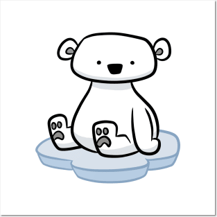 Polar Bear Kawaii Posters and Art